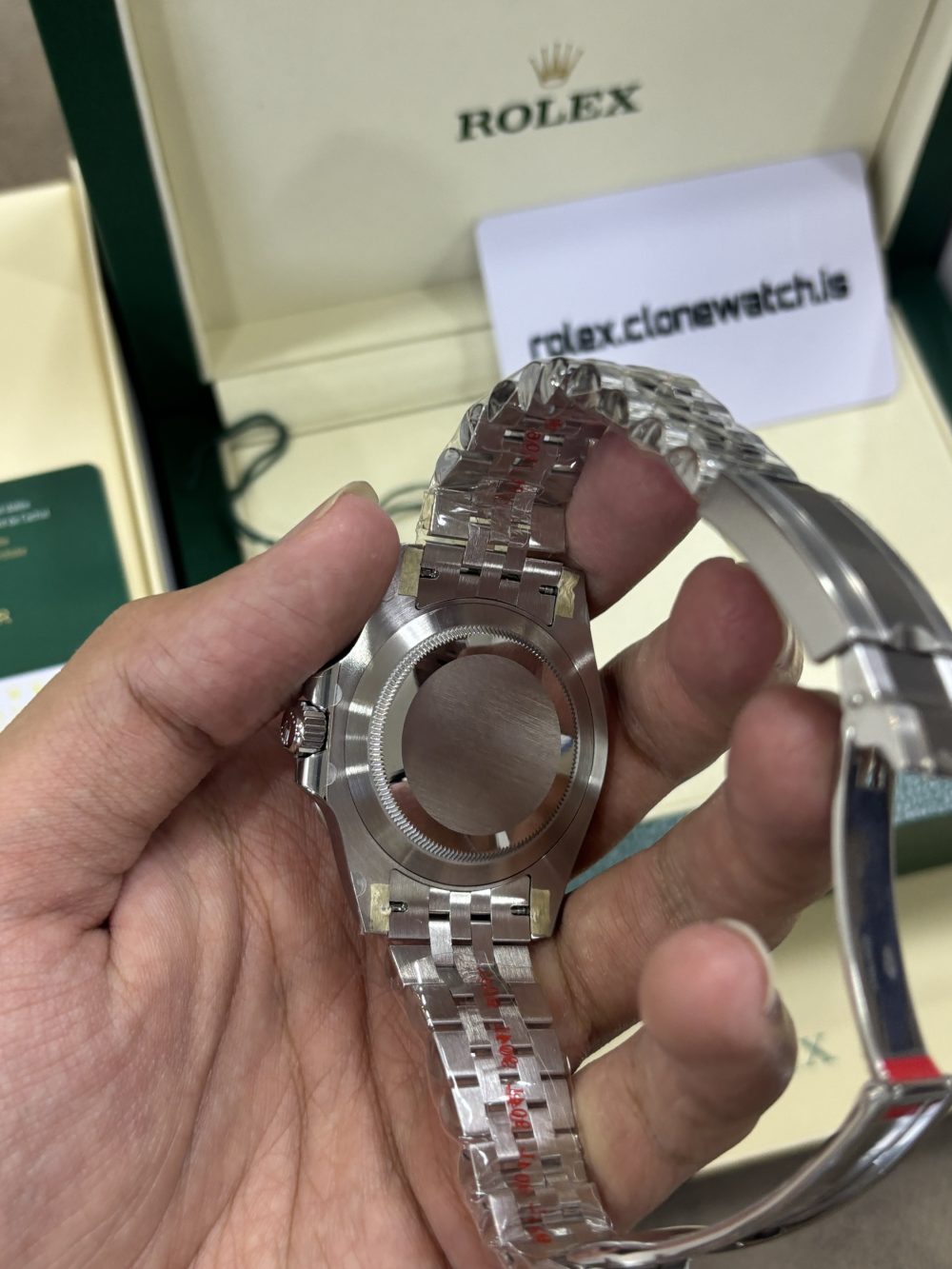 Rolex GMT Master II Batman Super Clone Ref126710BLNR Swiss 3285 Movement Watch - Image 8