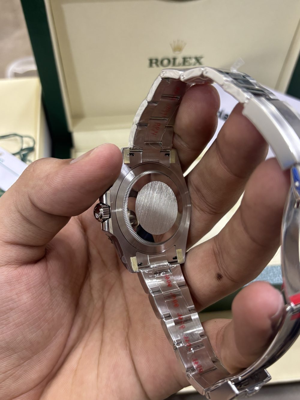 best replica Rolex Batman GMT Master 2 Swiss Movment - Image 6