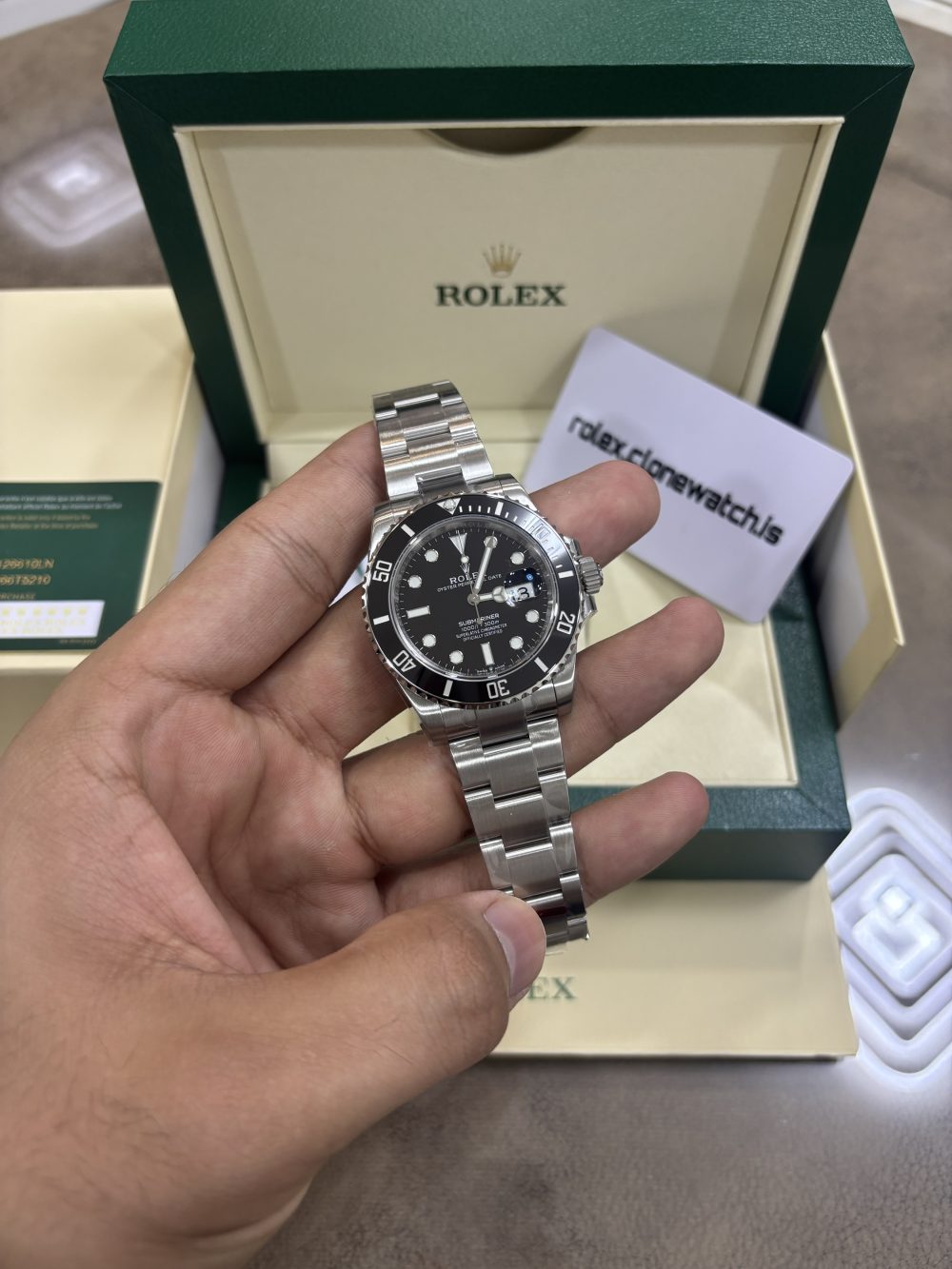Rolex Super Clone Submariner Ref.116610 41mm Swiss 3235 Movement - Image 6
