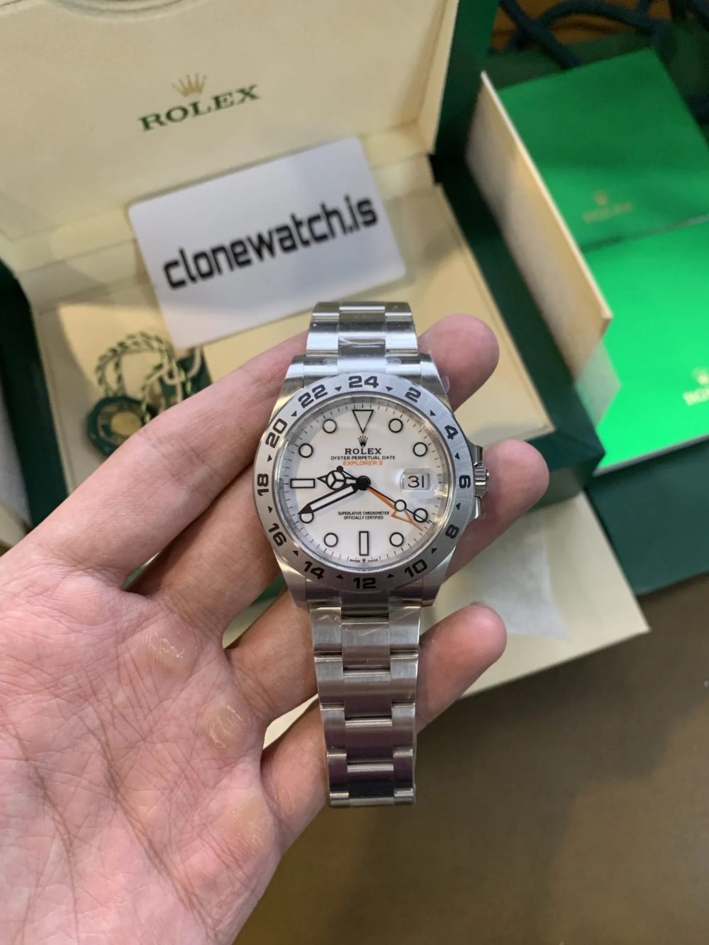 Absolute Top Grade Replica Rolex Oyster Perpetual Explorer II