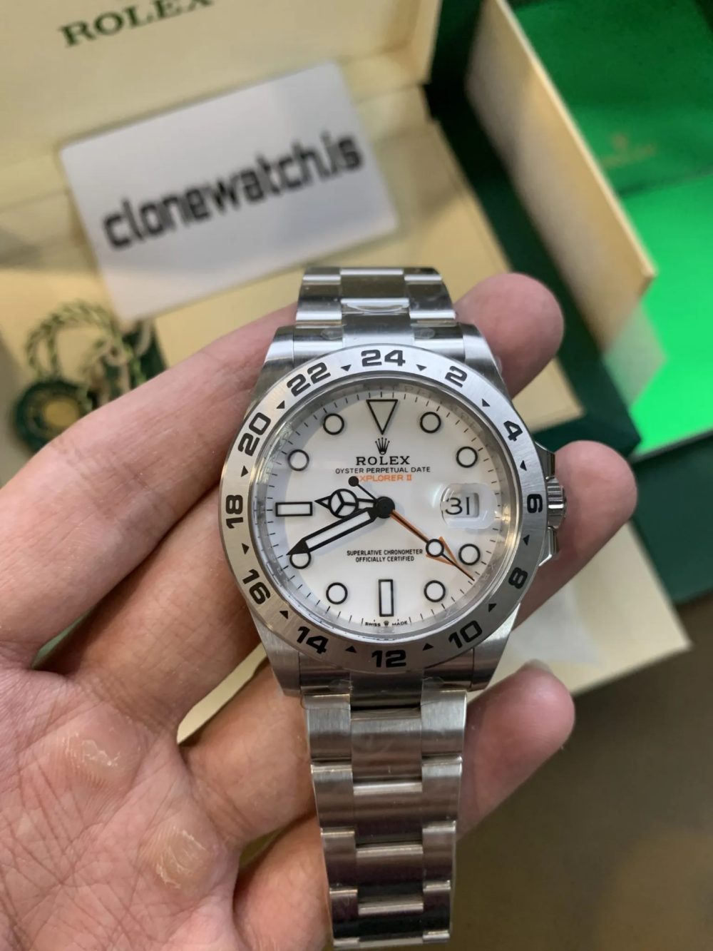 Absolute Top Grade Replica Rolex Oyster Perpetual Explorer II - Image 2