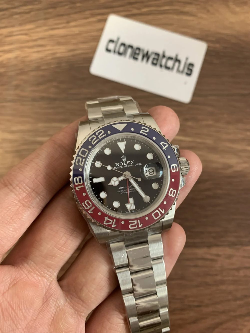 CF Rolex GMT Master II Pepsi Clone 3285 Movement Master Copy Watch