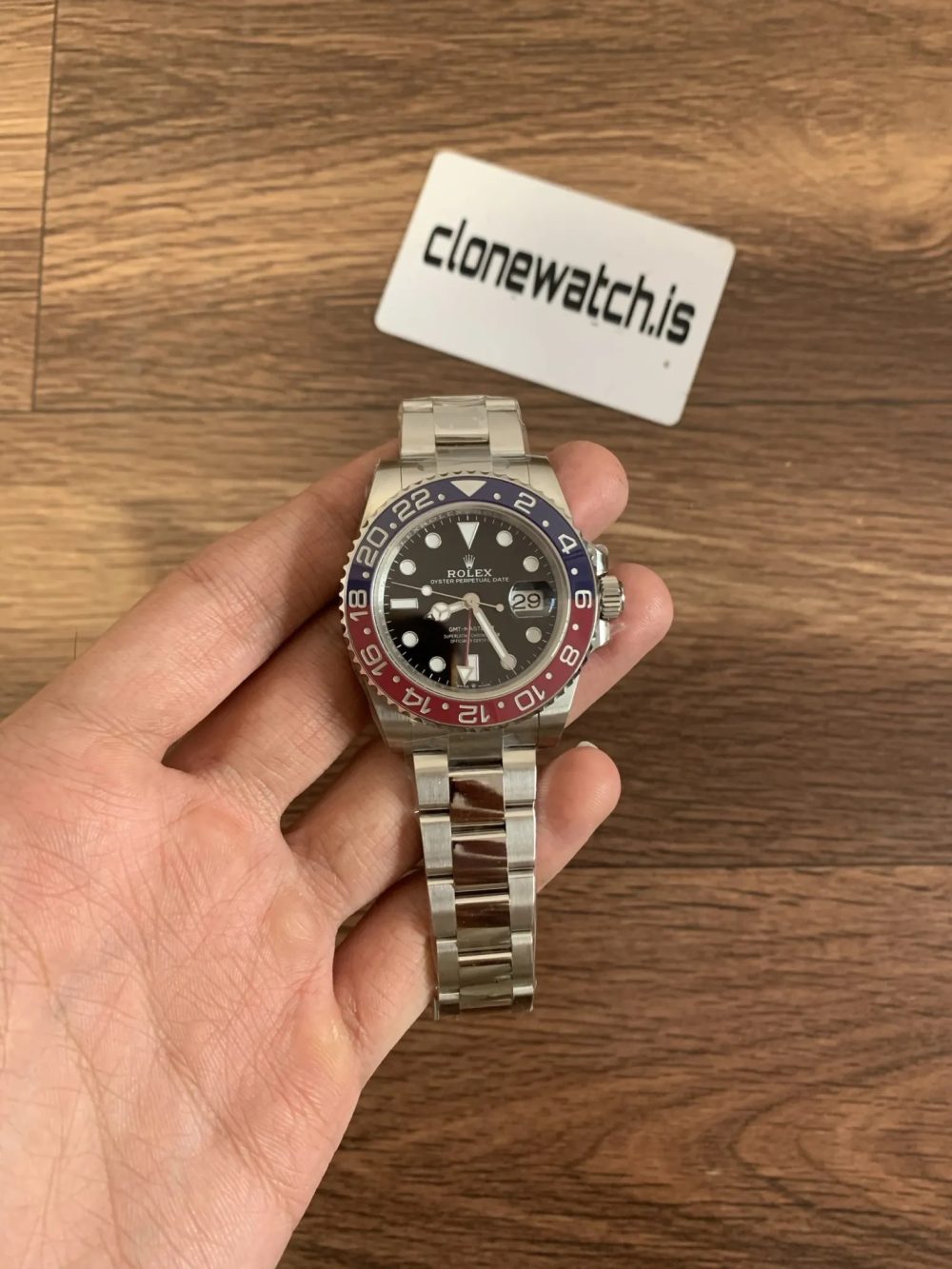 CF Rolex GMT Master II Pepsi Clone 3285 Movement Master Copy Watch - Image 2