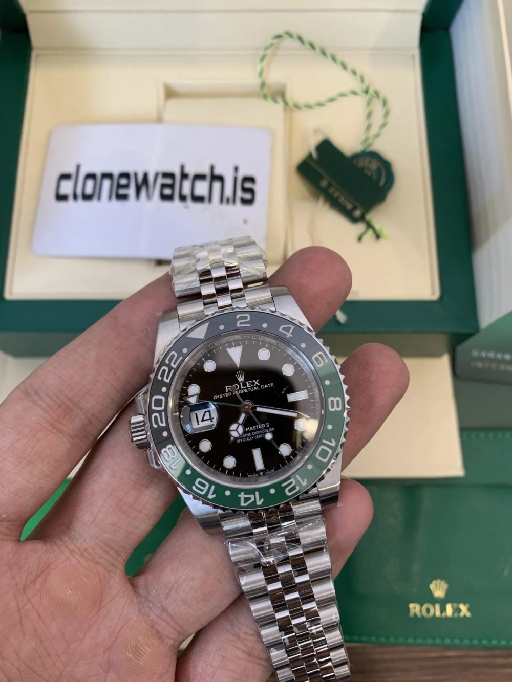 Rolex GMT Master II Ref.126720 VTNR Sprite Lefty Replica