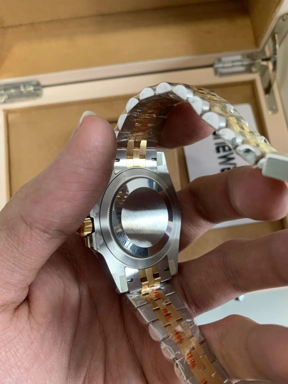 Rolex GMT Master II Replica 2023 Two Tone Jubilee With Black Dial - Image 4