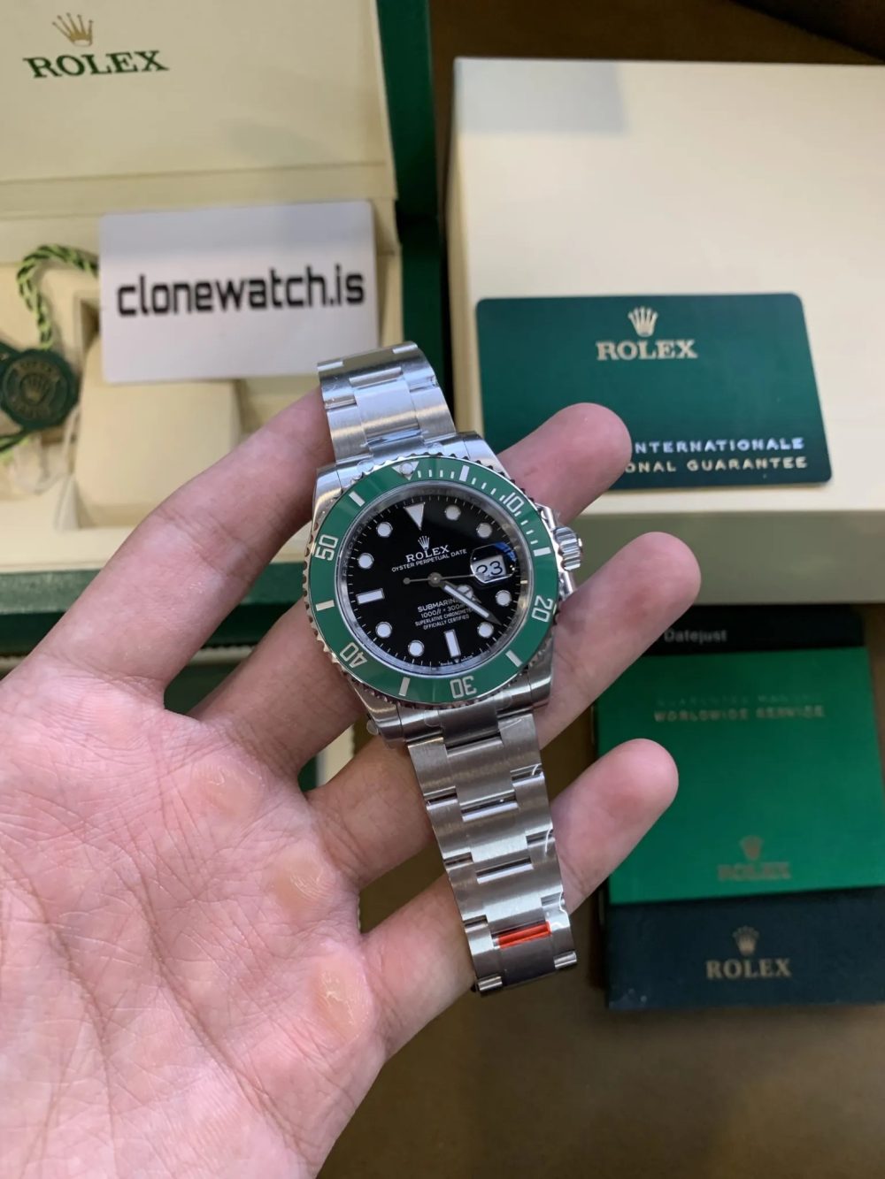Rolex Submariner Superclone Starbucks Ref.126610LV Swiss 3235 Movement - Image 3