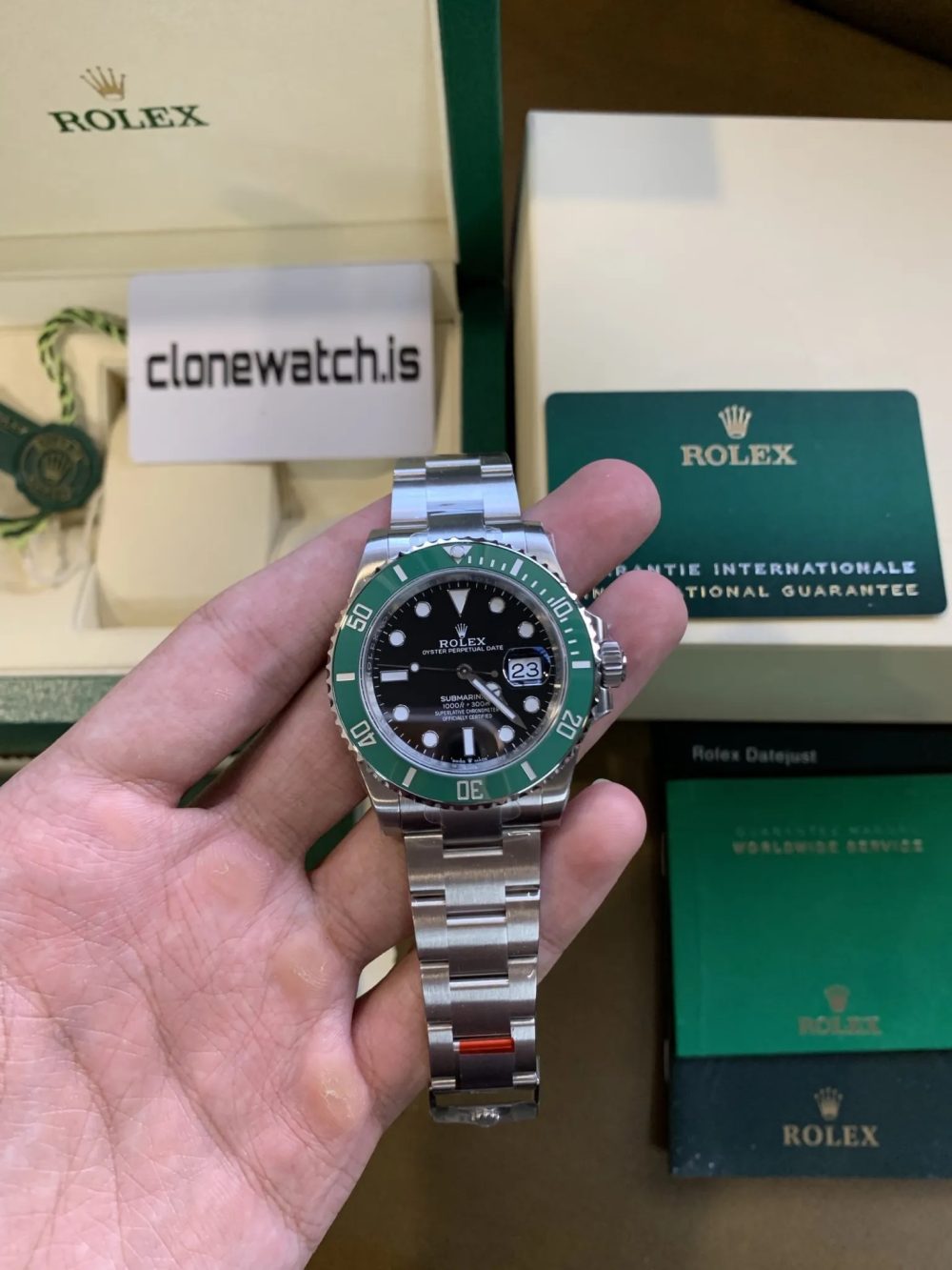 Rolex Submariner Superclone Starbucks Ref.126610LV Swiss 3235 Movement - Image 2