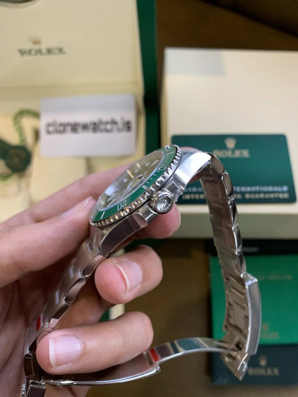 Rolex Submariner Superclone Starbucks Ref.126610LV Swiss 3235 Movement - Image 6