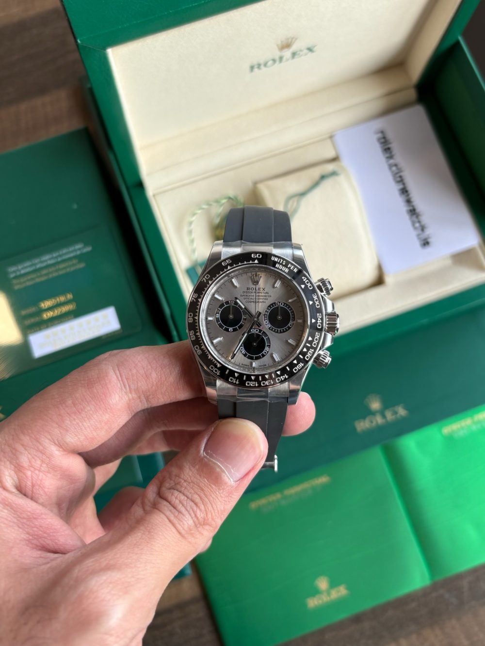 Best Clone Rolex Daytona Ghost Oysterflex Clone 4130 - Image 2