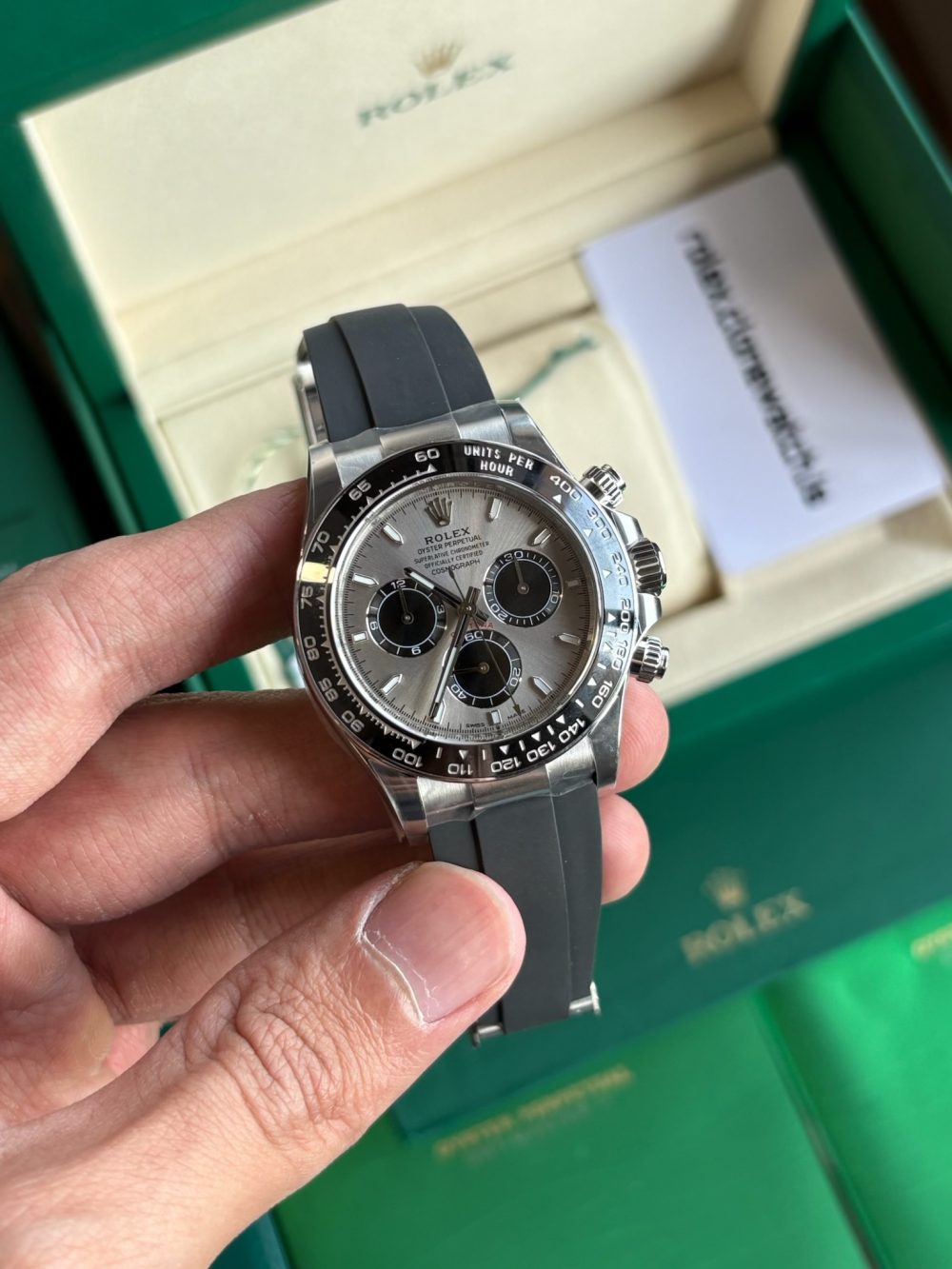 Best Clone Rolex Daytona Ghost Oysterflex Clone 4130