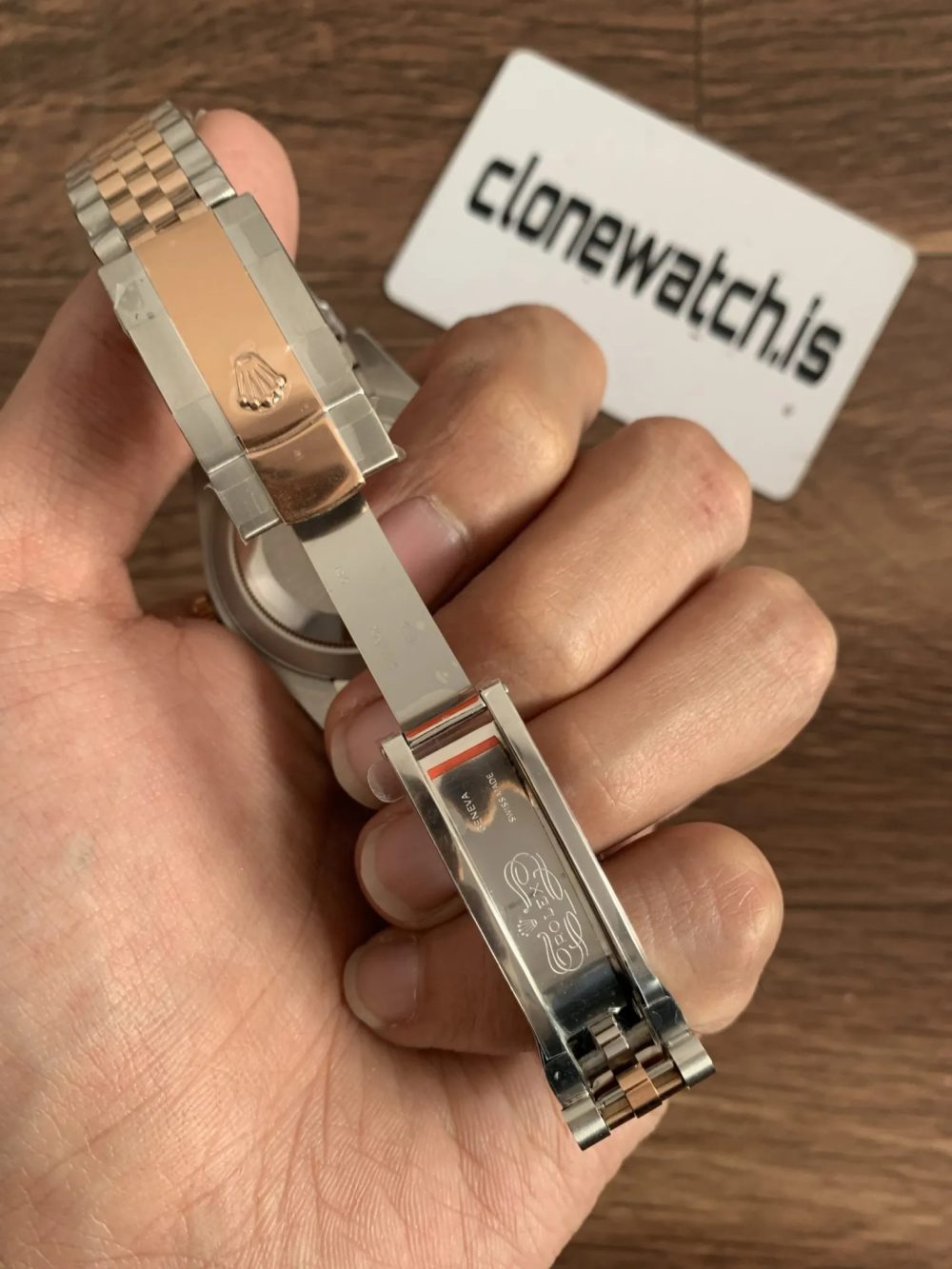 1:1 Superclone Rolex Datejust 41 Wimbledon Rose Gold Ref126334 Swiss 3235 Clone Movement - Image 6