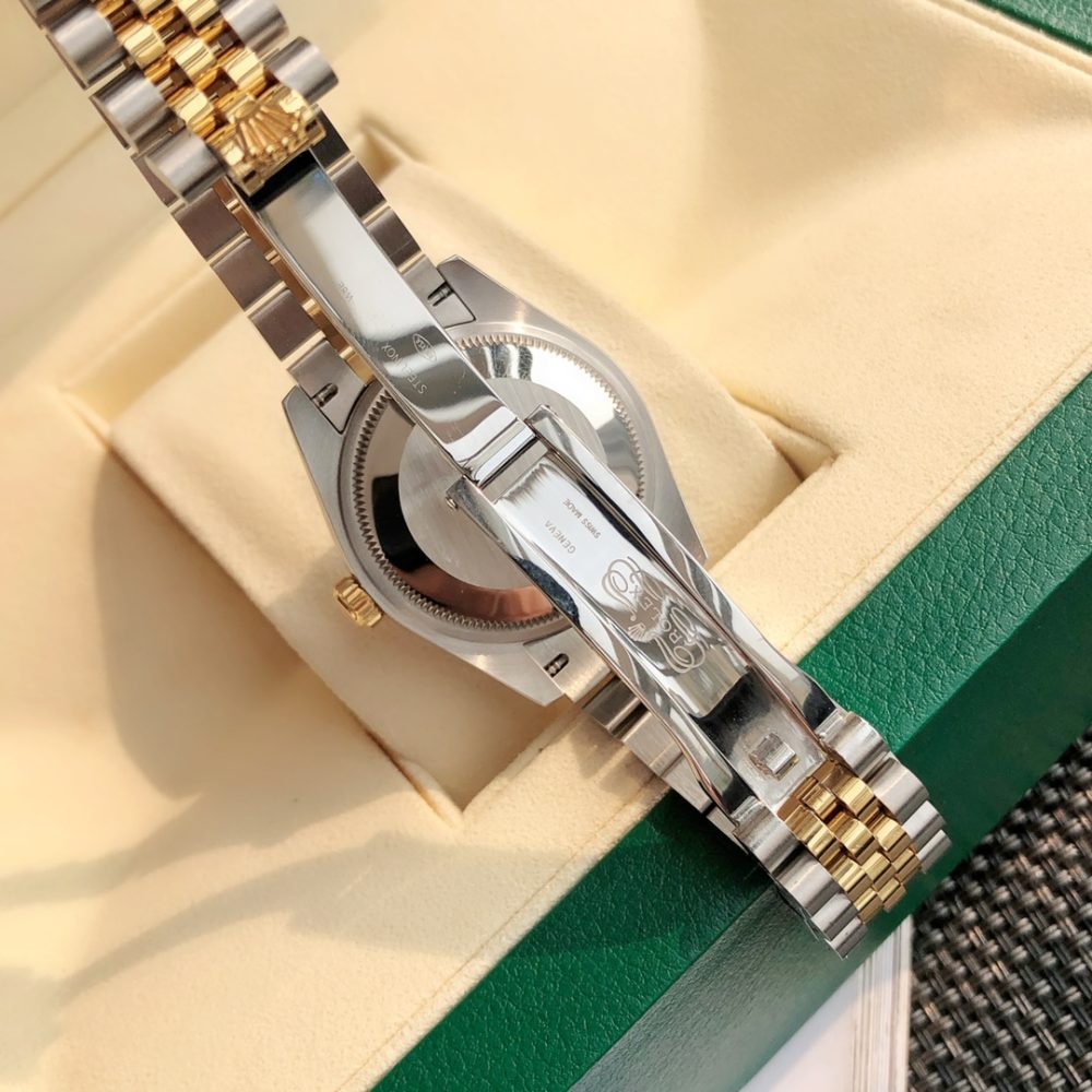 Rolex Datejust Replica Ladies 31mm Floral Green Dial - Image 5