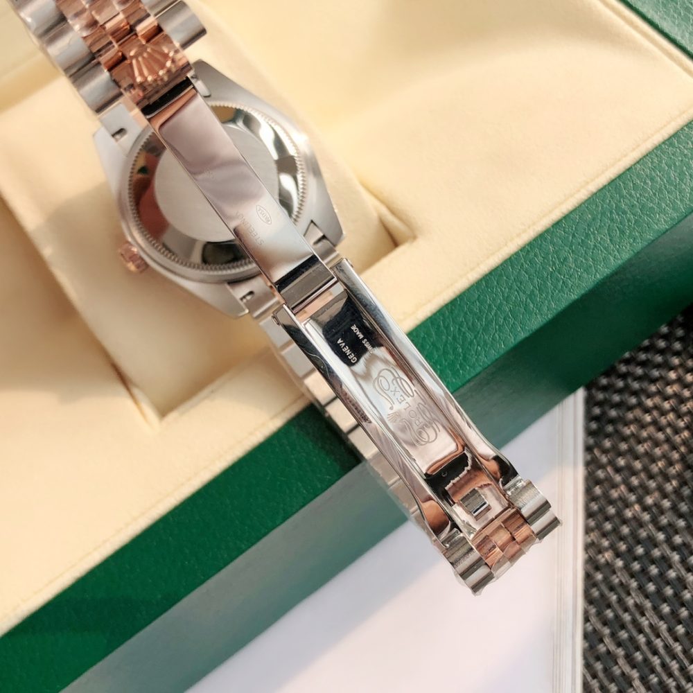 Superclone Womens Rolex Datejust 31mm White Diamond Dial - Image 6